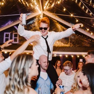 Your job on your wedding day: have fun.