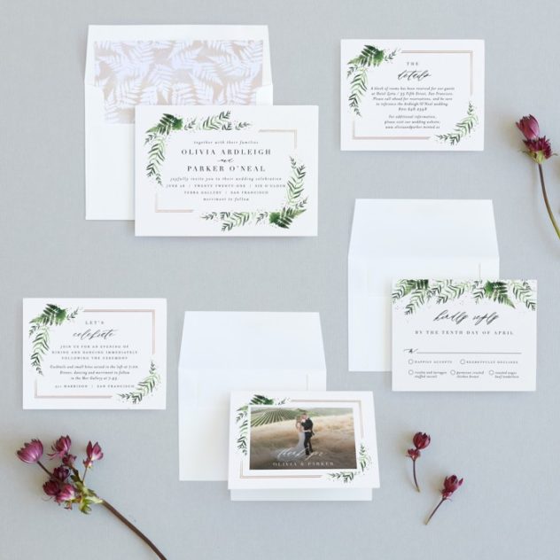 15 of Our Favorite Wedding Invitation Suites on Minted GSquared