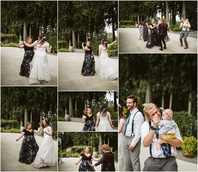 Navy Blue & Sunflowers Lookout Lodge Snohomish Wedding GSquared