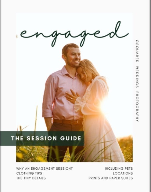 engagement guide cover for featured photo Seattle and Snohomish Wedding and Engagement Photography by GSquared Weddings Photography