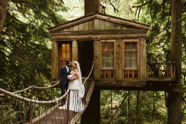Washington Wedding Venue Treehouse Point 