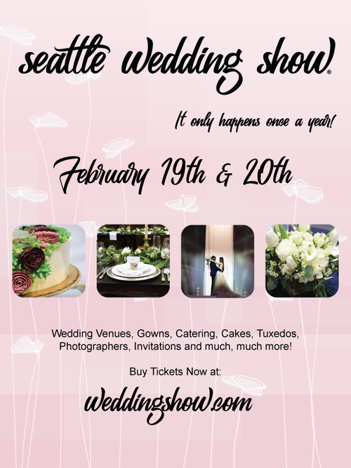 Seattle Wedding Show 2022 at the Washington State Convention Center in Seattle