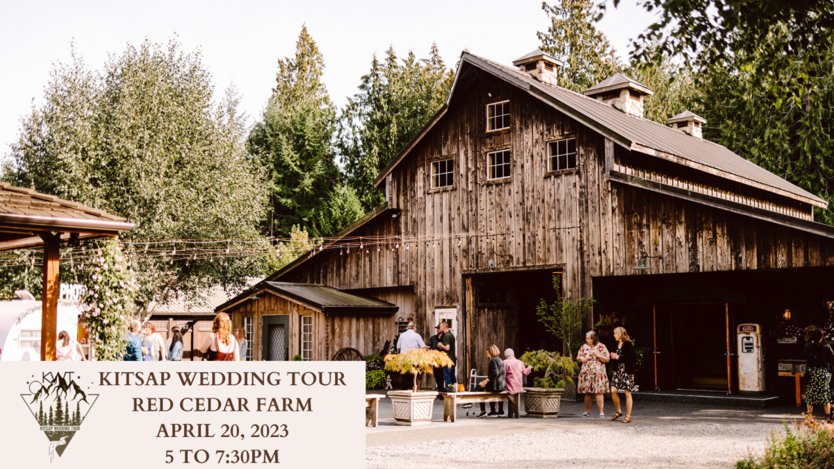 Kitsap Wedding Tour 2023 at Red Cedar Farm