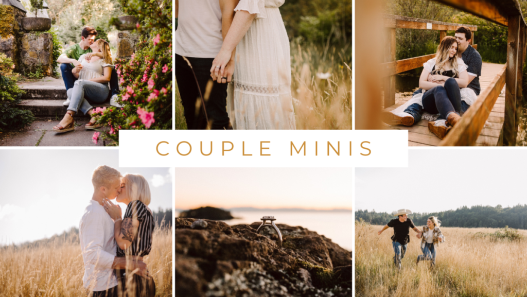 COUPLE MINIS Seattle and Snohomish Wedding and Engagement Photography by GSquared Weddings Photography