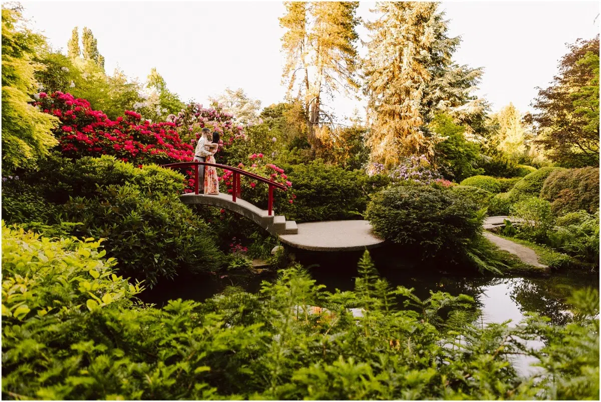 kubota garden engagement session