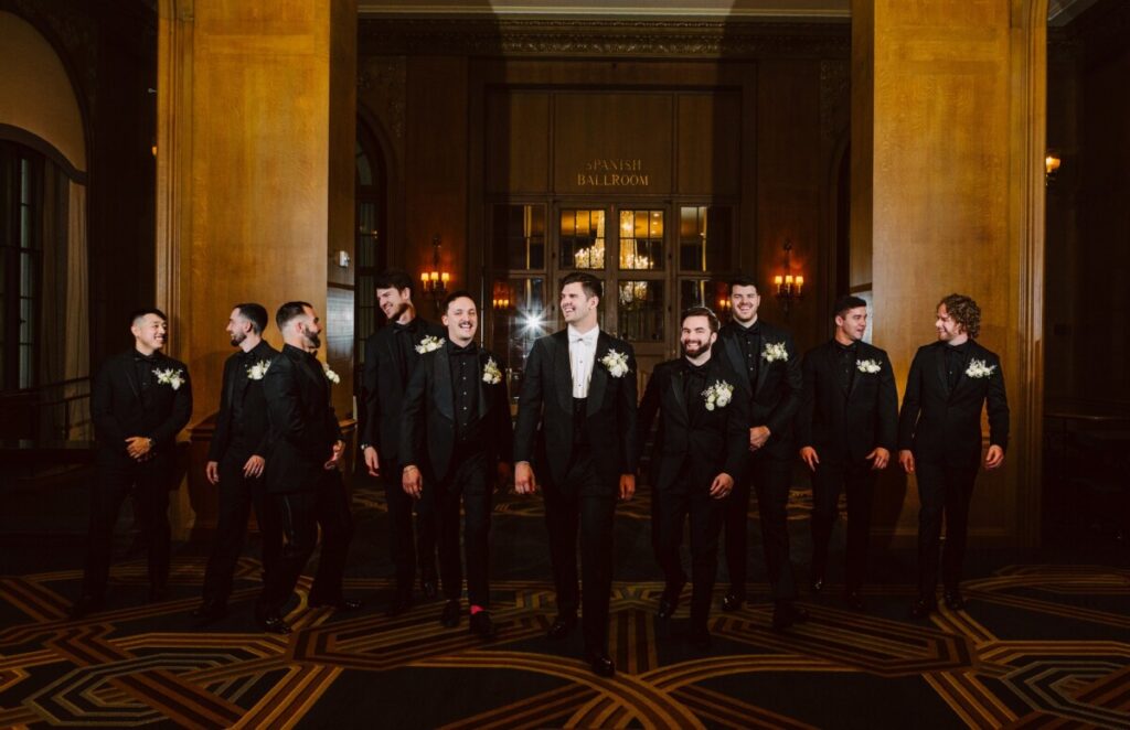 Fairmont Olympic Winter Wedding