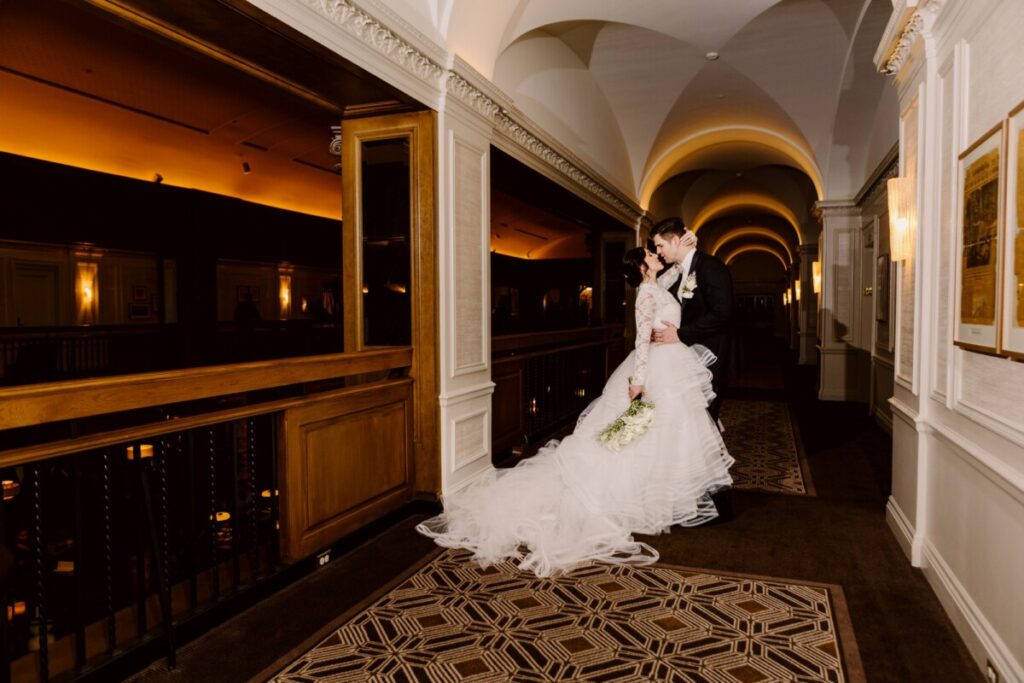 Fairmont Olympic Winter Wedding