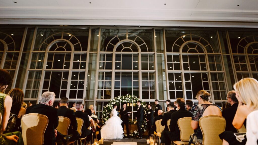 Fairmont Olympic Winter Wedding