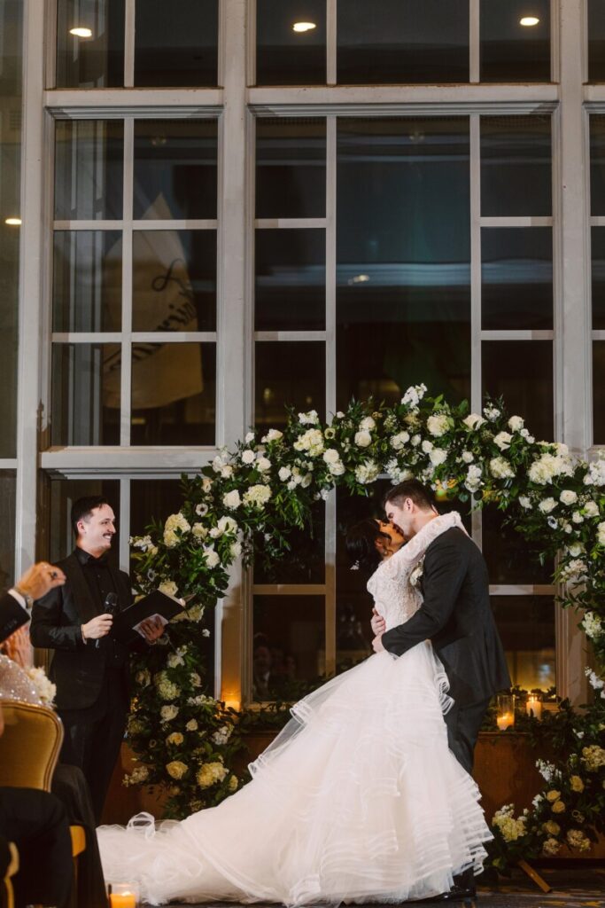 Fairmont Olympic Winter Wedding