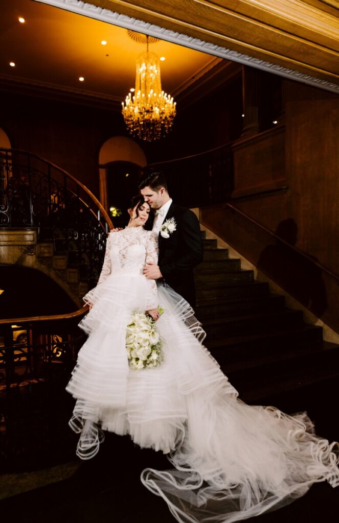 Fairmont Olympic Winter Wedding
