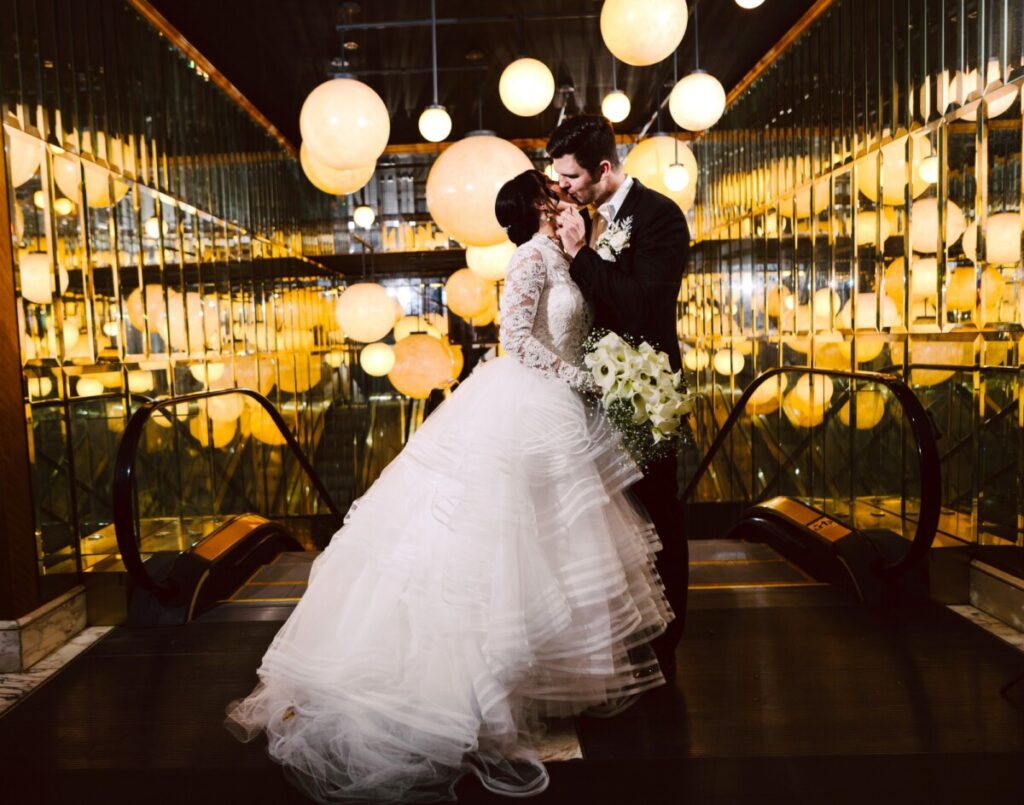 Fairmont Olympic Winter Wedding