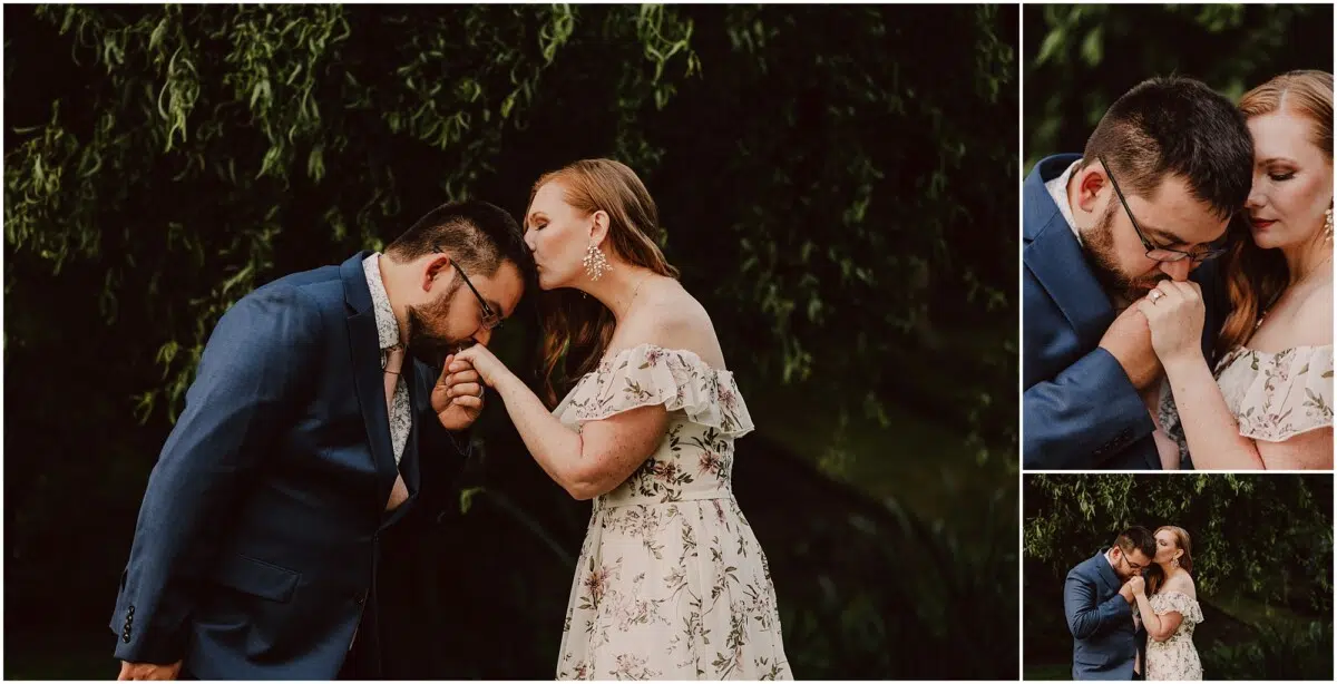 Twin Willow Gardens Engagement Session