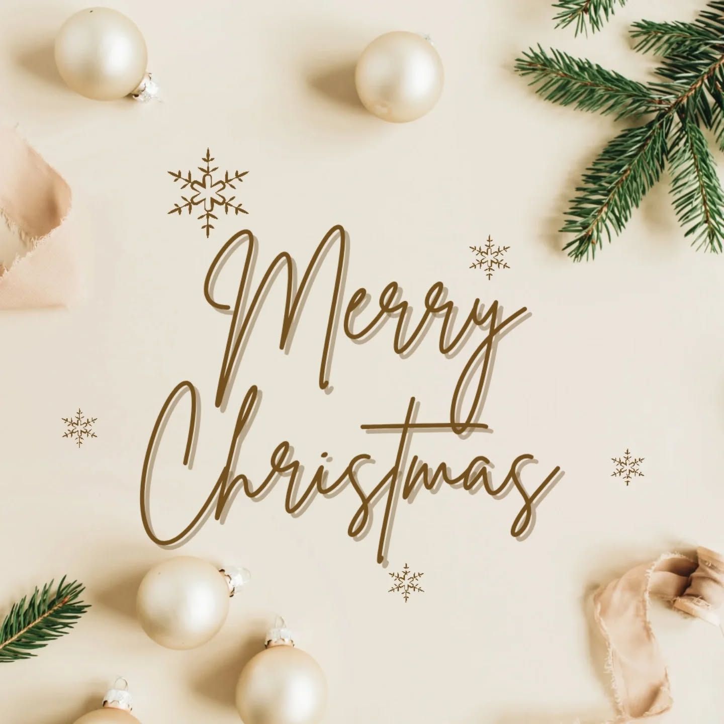 Merry Christmas to you and yours!

May today be filled with gratitude, love and joy.