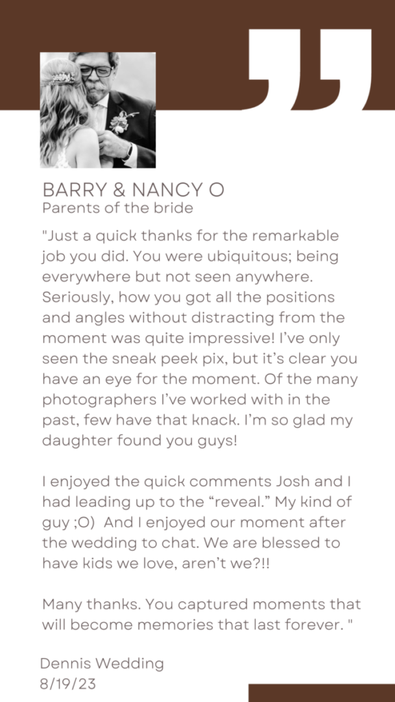 August Wedding at Gray Bridge