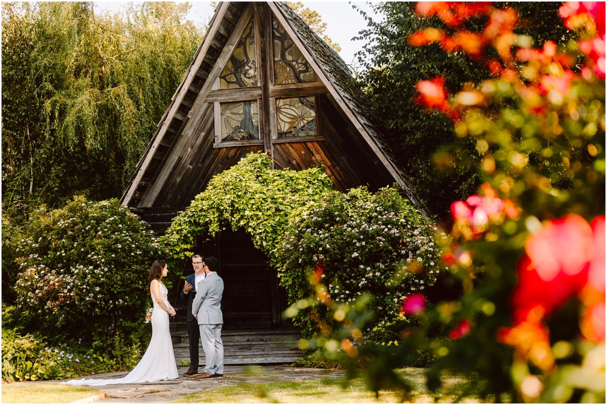 Orcas Island Wedding at Outlook Inn Sara's Garden by GSquared Weddings Photography
