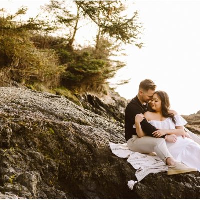 rosario beach engagement