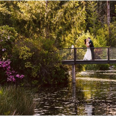 Sunny May Gray Bridge Wedding