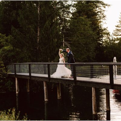 wedding at Gray Bridge