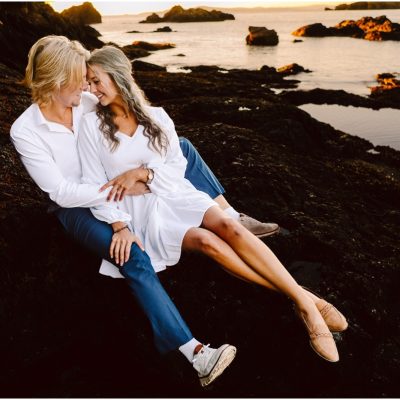 Beachy Engagement session at Rosario in Oak Harbor Deception Pass