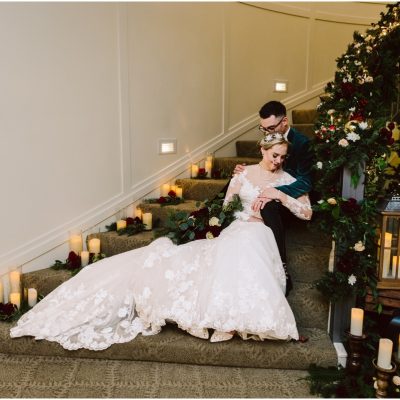 Winter Wedding at Grand Willow Inn Mt Vernon